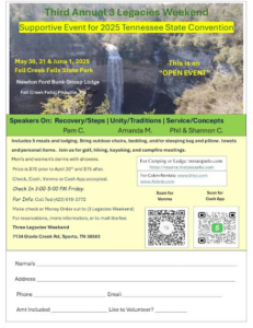 Third Annual 3 Legacies Weekend @ Newton Ford Bunk Group Lodge